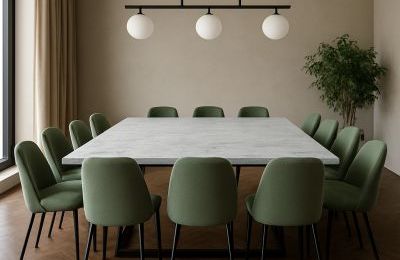 5. Zona Pranzo con ampio tavolo